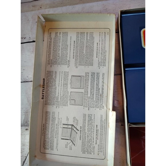 Vintage Milton Bradley Battleship Board Game 4730 Complete, Original Box READ - Picture 7 of 11